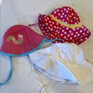 Colorful Baby Sun Hats Set